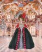 DUBEN - Rokokové šaty zdobené perličkami nebo flitry